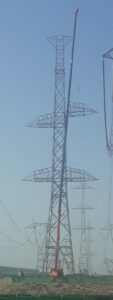 Erection of Tower with 300 Tons Crane for NTDC