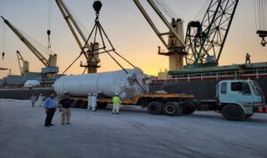 HAULAGE Of Oversized Cargo Fom Karachi Port to Lahore on Multi-Axle Hydraulic Trailer