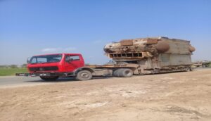 Haulage of Heavy Industrial Boilers