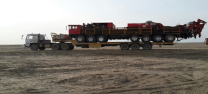 Rig Shifting for Dewan Drilling Limited (Distance 700 Km approximately).